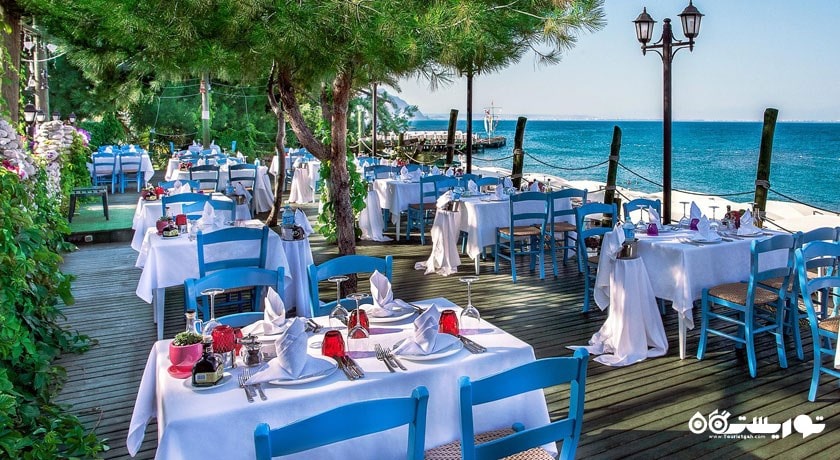 رستوران فضای باز هتل آمارا کلاب مارین